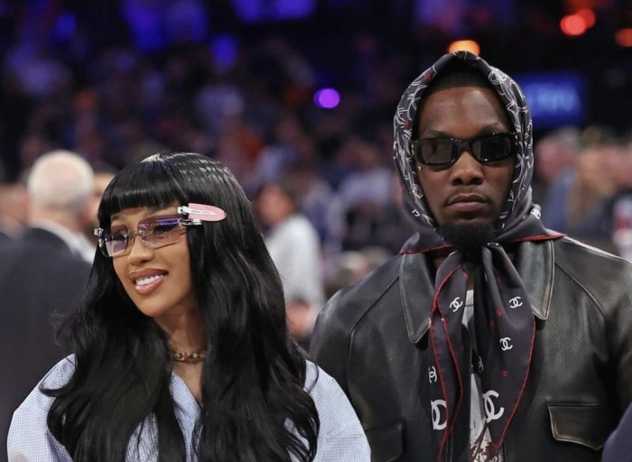 Cardi B and Offset Shows United Front At Knicks Game Amid Separation Claims