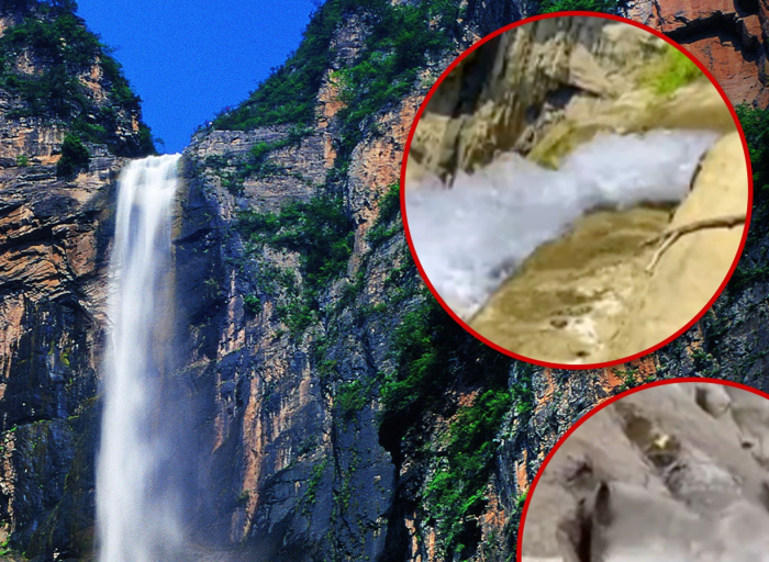 famous-chinese-waterfall-deemed-fake,-water-pumping-pipes-exposed
