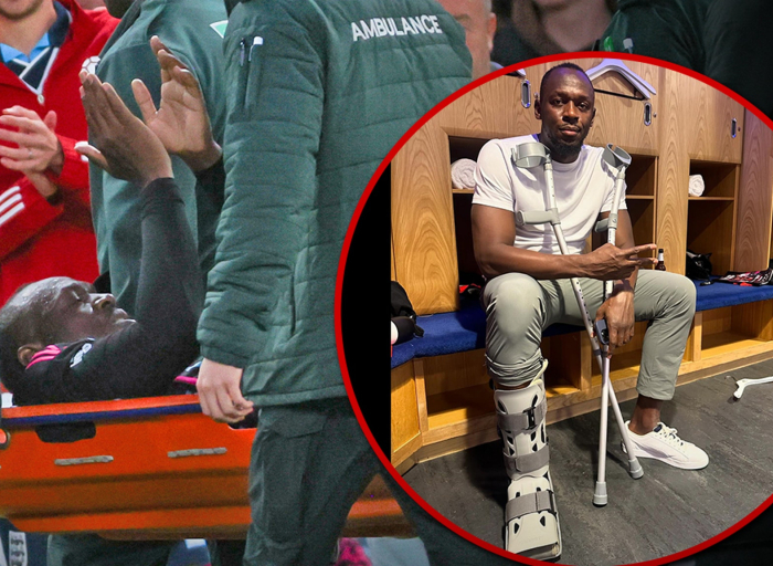 usain-bolt-ruptures-achilles,-stretchered-off-soccer-field-during-charity-game