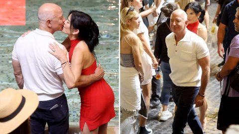 jeff-bezos,-lauren-sanchez-kiss-at-rome’s-trevi-fountain,-make-wish