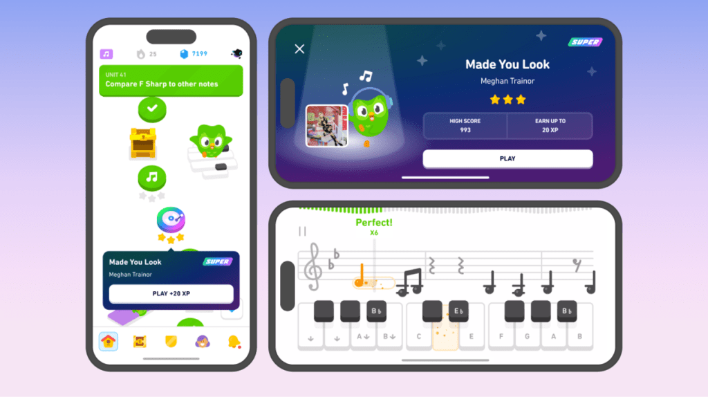 duolingo-teams-with-sony-music-to-bring-songs-by-whitney-houston-&-more-to-music-education course