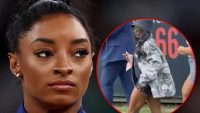 simone-biles-wears-green-bay-packers-jacket-to-bears-game,-roasted-online