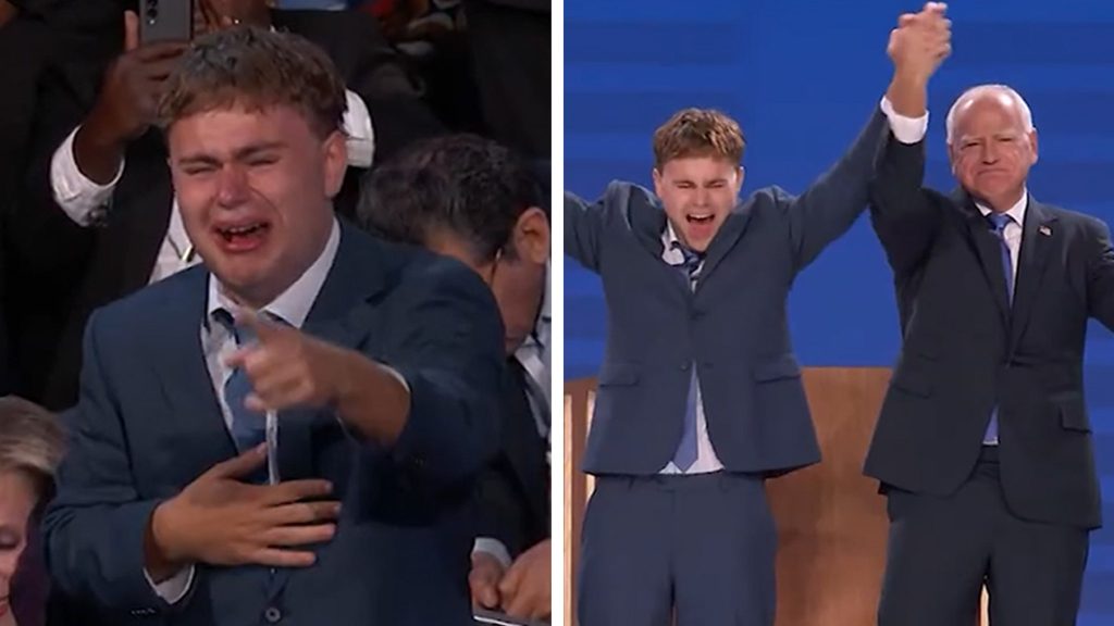 tim-walz’s-proud-son-cries-during-dad’s-speech-at-dnc