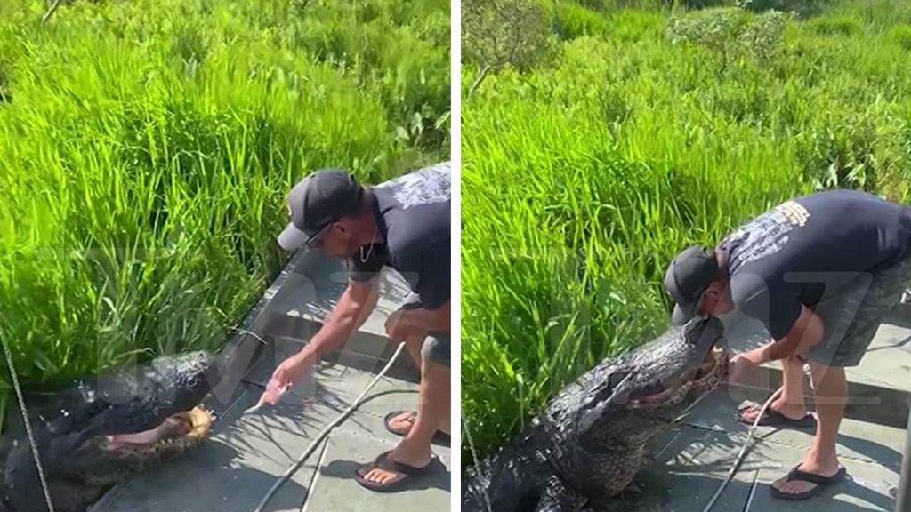 lana-del-rey’s-rumored-alligator-tour-guide-bf-kisses-massive-gator-in-wild-video