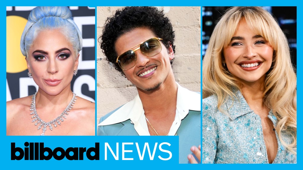 bruno-mars,-lady-gaga,-sabrina-carpenter-&-more-dominate-tiktok-billboard-top-50-|-billboard news