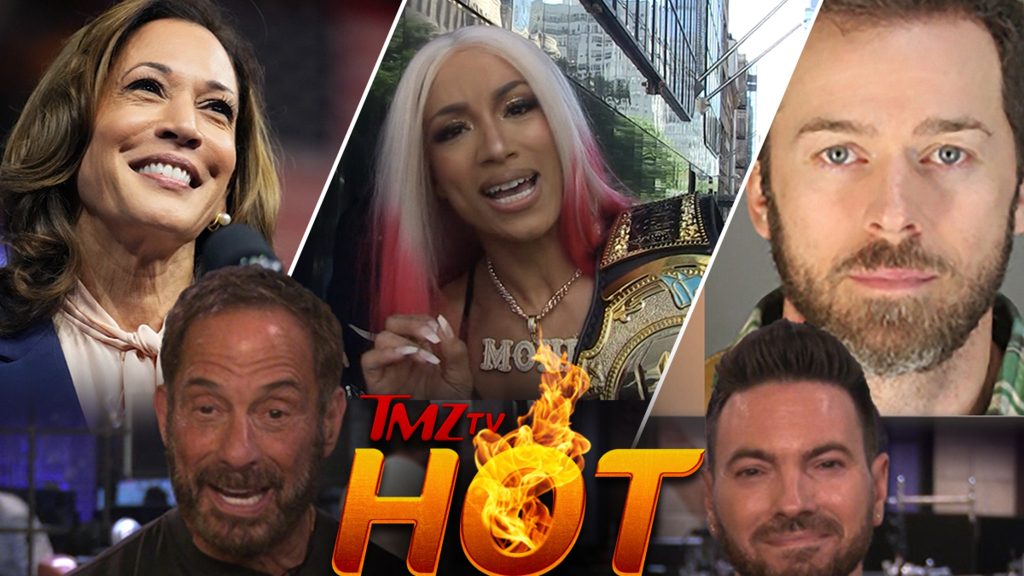 tmz-tv-hot-takes:-artem-chigvintsev-arrest,-kamala-harris,-aew-star-mercedes-mone