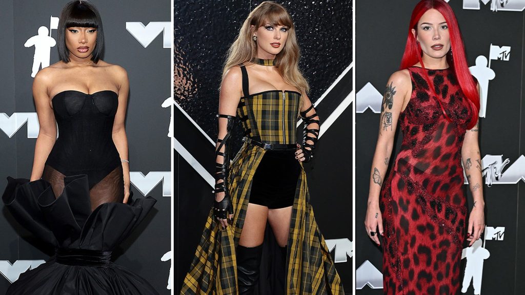 taylor-swift,-megan-thee-stallion,-halsey-make-statements-at-2024-mtv-vmas