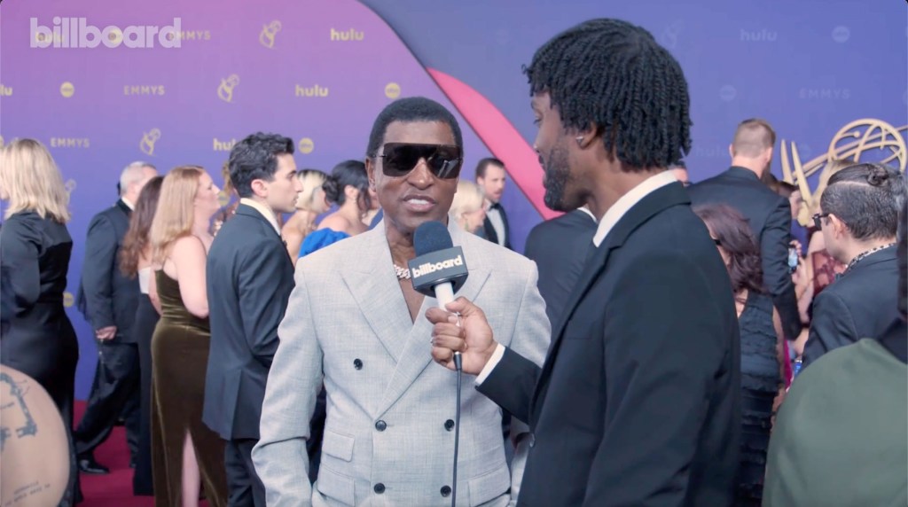 babyface-keeps-his-eye-out-for-new-artists-on-the-rise-&-more-|-emmy-awards 2024