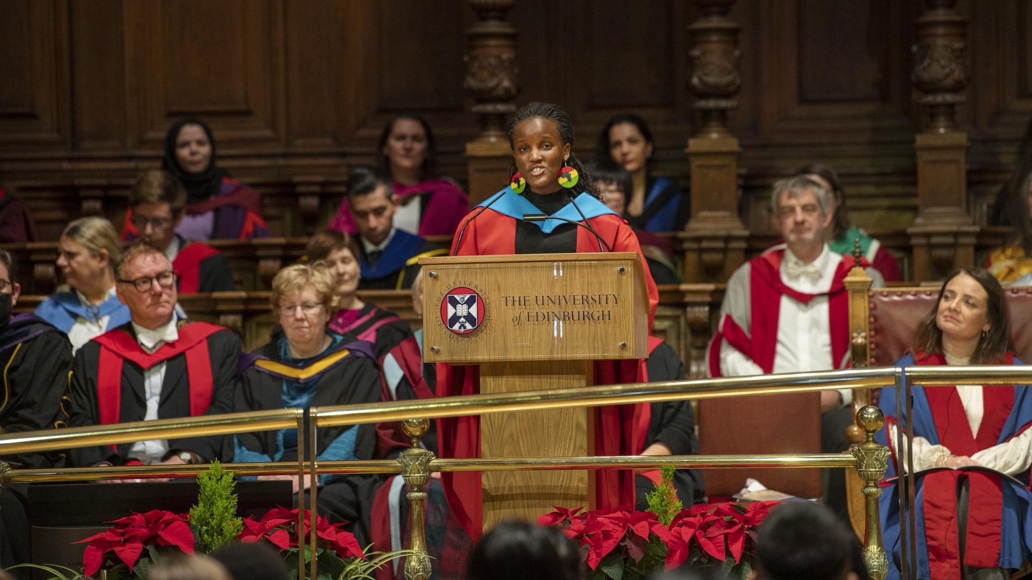 Vanessa Nakate, Ugandan environmentalist, receives honorary doctorate from University of Edinburgh